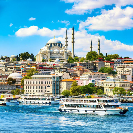 藍色土耳其10日~博斯普魯斯海峽遊船、棉堡、土耳其熱情之夜、番紅花城