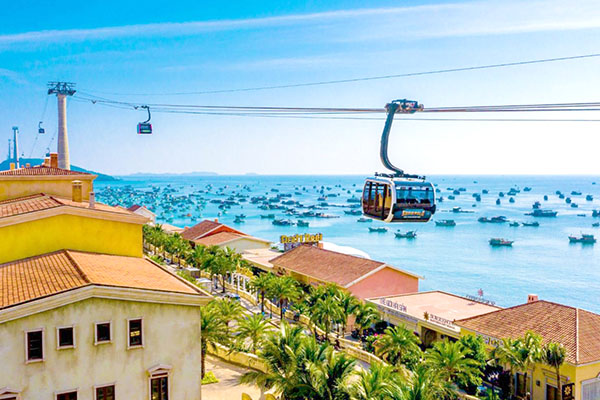 【南越】直飛富國島-360度全景跨海纜車.香島樂園.野生動物園.珍珠樂園.威尼斯水舞秀-四星渡假五日