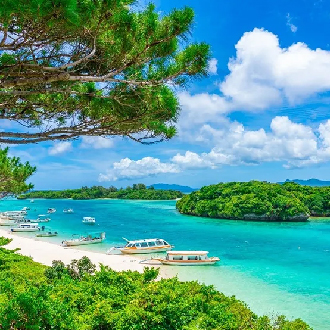 湛藍石垣島自由行5日.四晚連泊市區飯店一中床(送網卡一張)