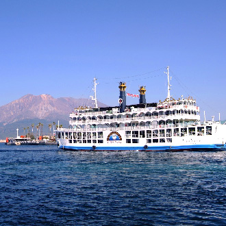 神話南北九州~櫻島渡輪、霧島神宮、薩摩武家屋敷、熊本城、仙巖園抹茶DIY+砂浴雙體驗5日(福岡進/鹿兒島出)
