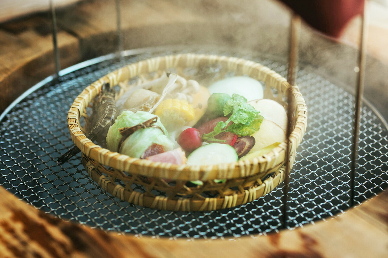 大分-地獄蒸料理