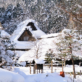 特惠星雪戀北陸飛驒小京都5日~升等一晚五星飯店.新穗高纜車.白川鄉合掌村.兼六園.庄川峽遊船.雙溫泉
