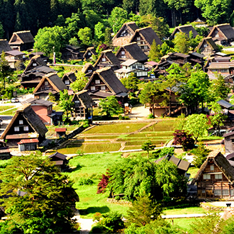 <span style="color: #DC0003;">線上旅展</span><b>飛驒小京都白川鄉合掌村.兼六園.三方五湖彩虹纜車.溫泉饗宴雙城5日</b>