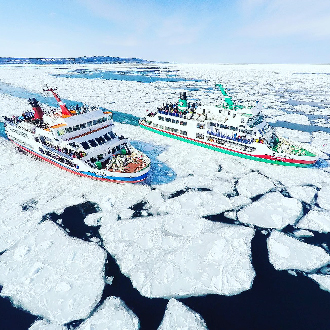 星夢幻北海道破冰船5日.魔幻冰屋村.層雲峽冰爆祭.7合1雪上活動.小樽青之運河.和牛長腳蟹吃到飽
