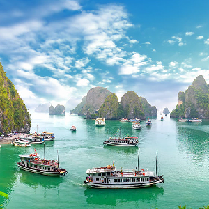 越捷~新春北越雙龍灣５天